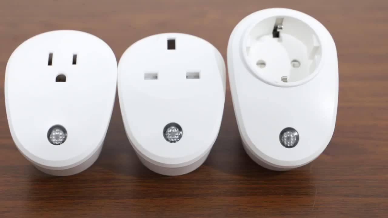Uk European Us 16a Wall 220v Wifi Smart Plug Outlet Buy Wi Fi Socket