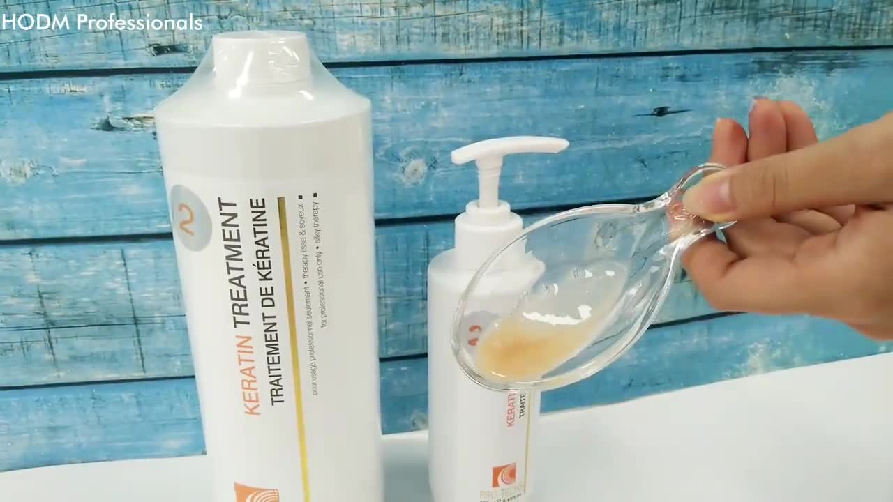 Natural Protein Crystal Keratin Hair Treatment Smoothing