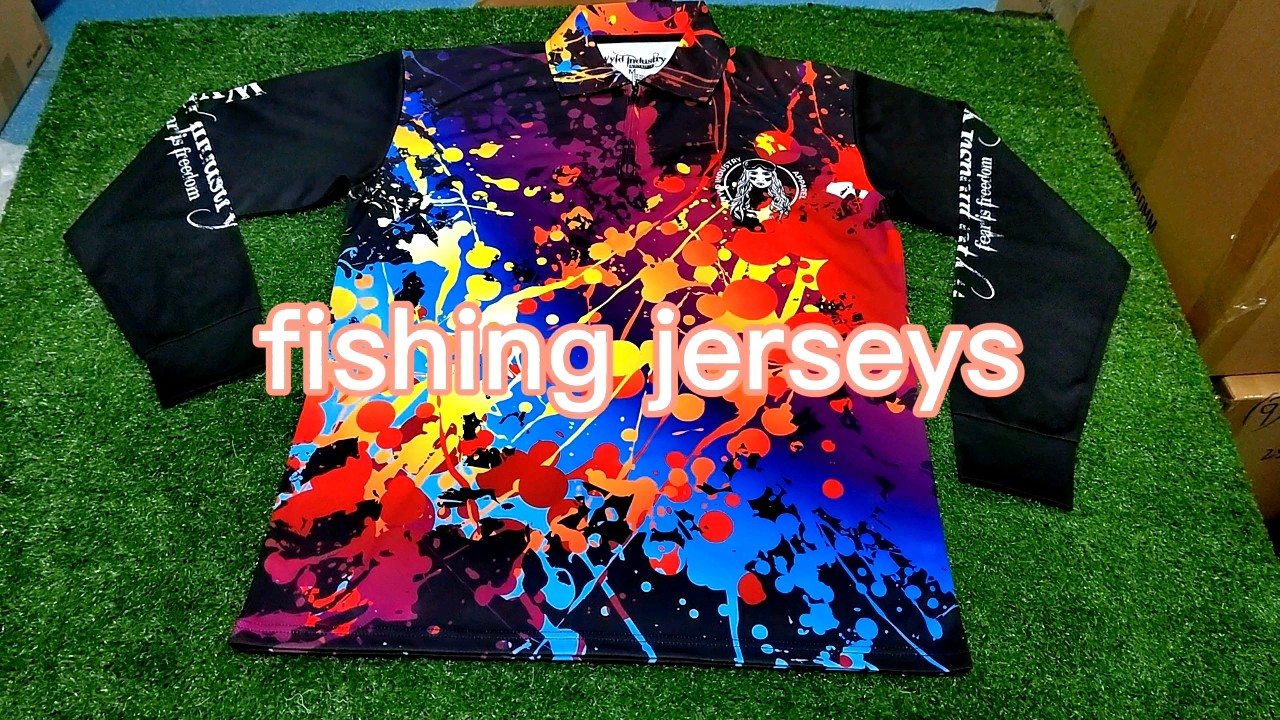 High Quality Fishing Shirts Upf50+ Polyester Sunscreen Driy Fit