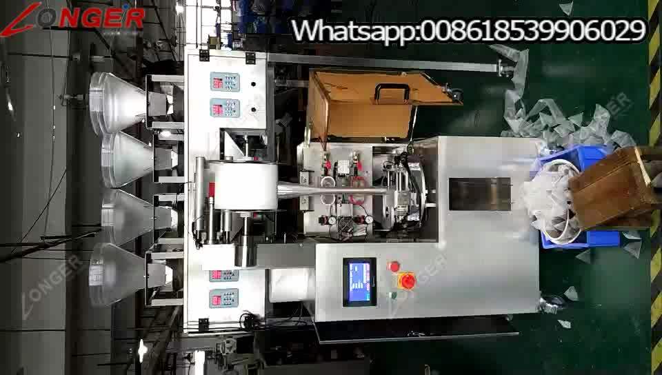 Sri Lanka Tea Packaging Production Line Fuso Tea Bag Packing Machine