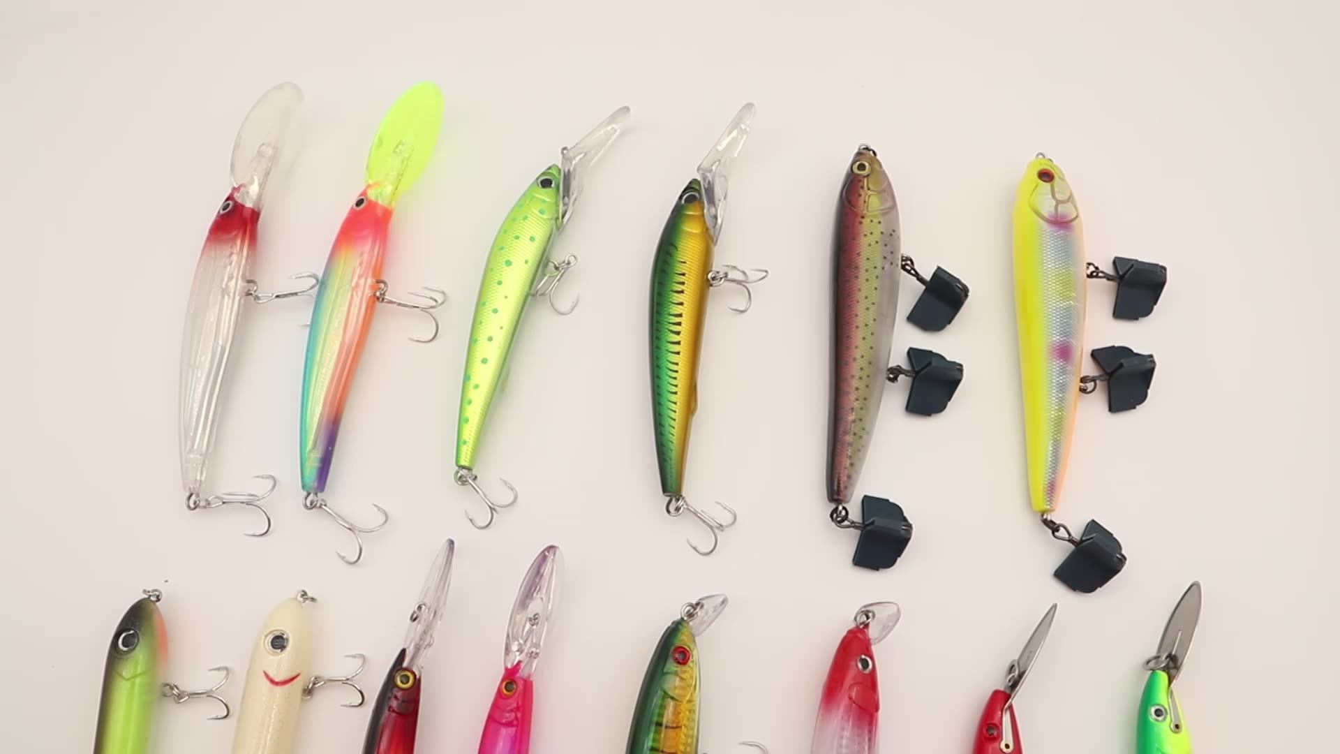 Top Right 40g 180mm M111 Big Minnow Deep Diving Lip 7-9m Trolling