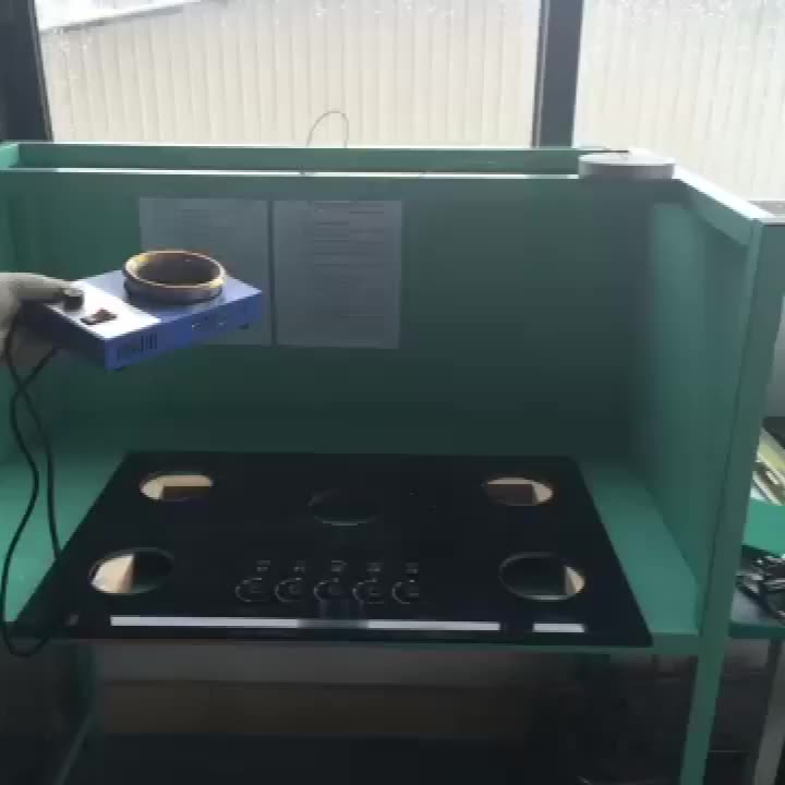 5 Burner Black Tempered Glass Panel Builtin Gas Stove Buy Glass