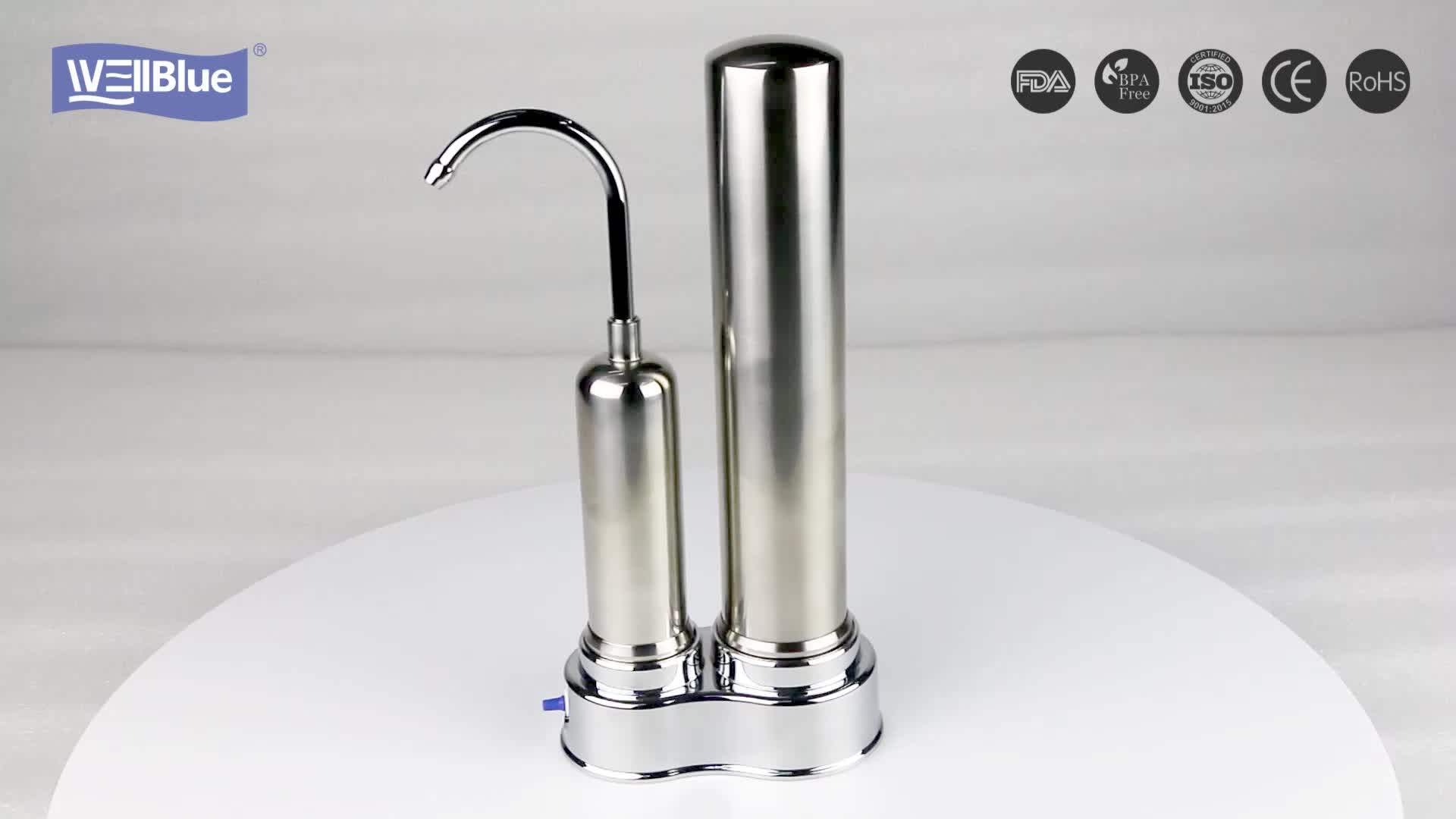 Hot Selling Stainless Filter Candle Ceramic Cartridge Water Purifier