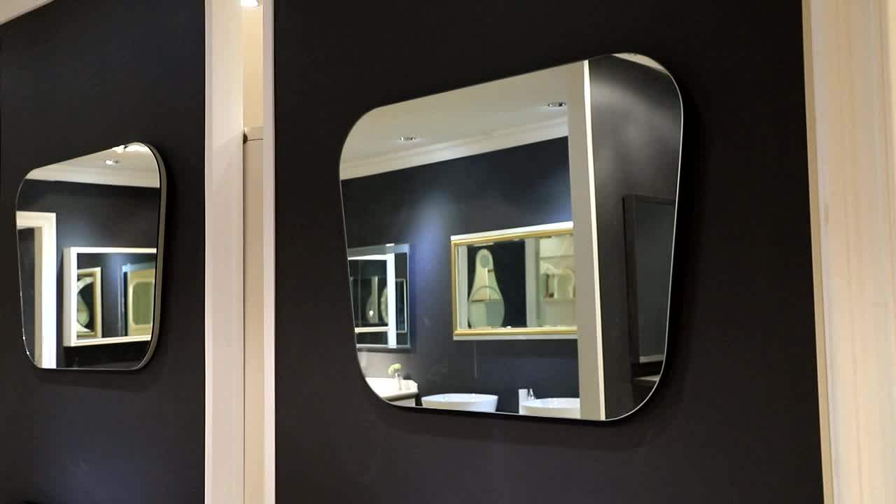 Middle East Style Corner Bathroom Mirror Hotel Bathroom Dec.etc