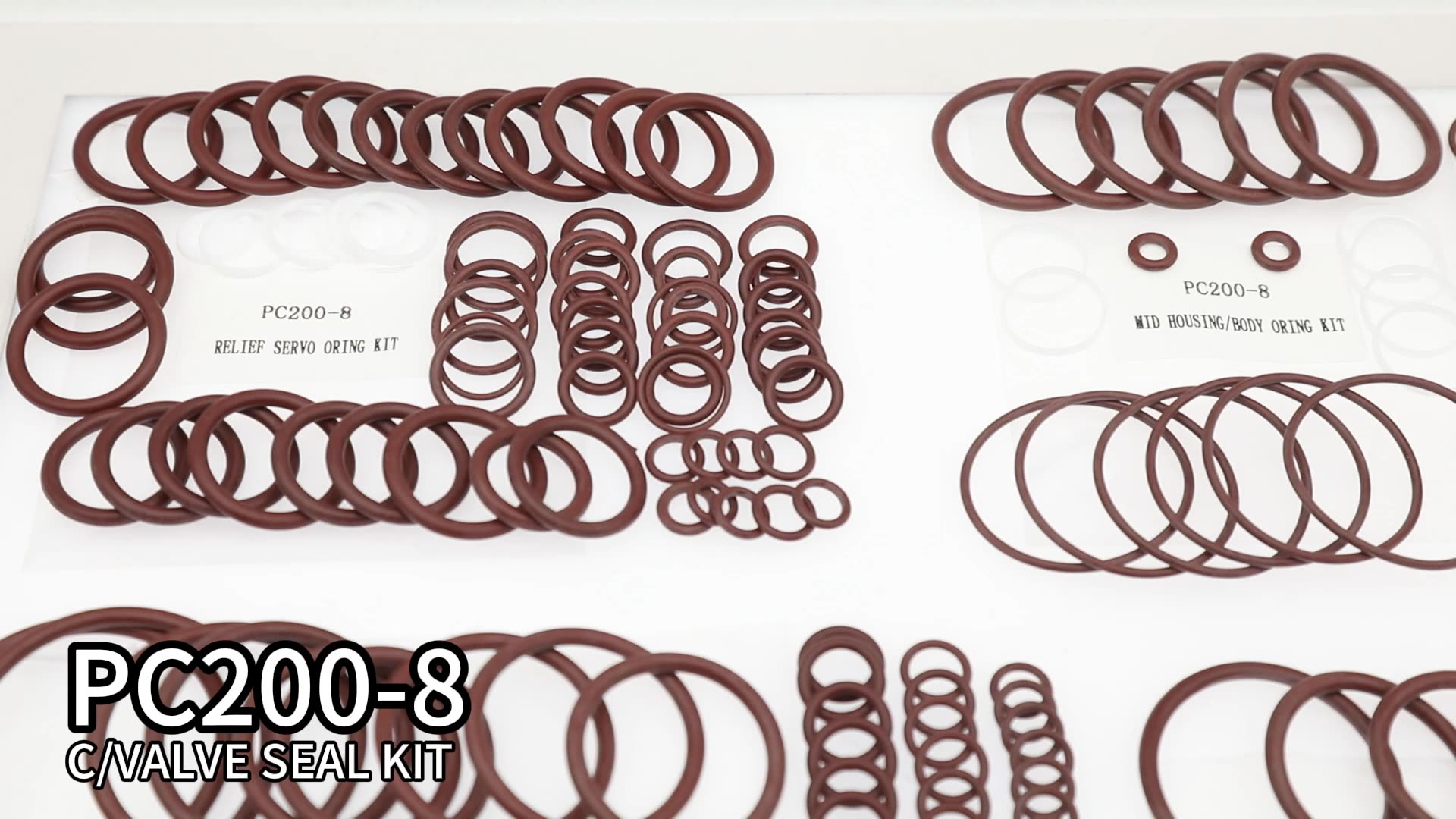 Pc2008 Control Valve Repair Seal Kit Jr Sello Seal Kits For Pc2208 Pc200lc8 Excavator Parts