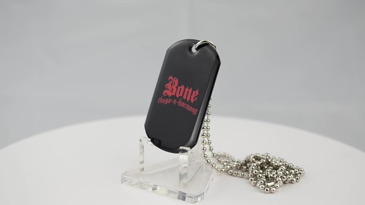 Wholesale Sublimation Army Dog Tags Bulk Cheap Personalized Dog Tag