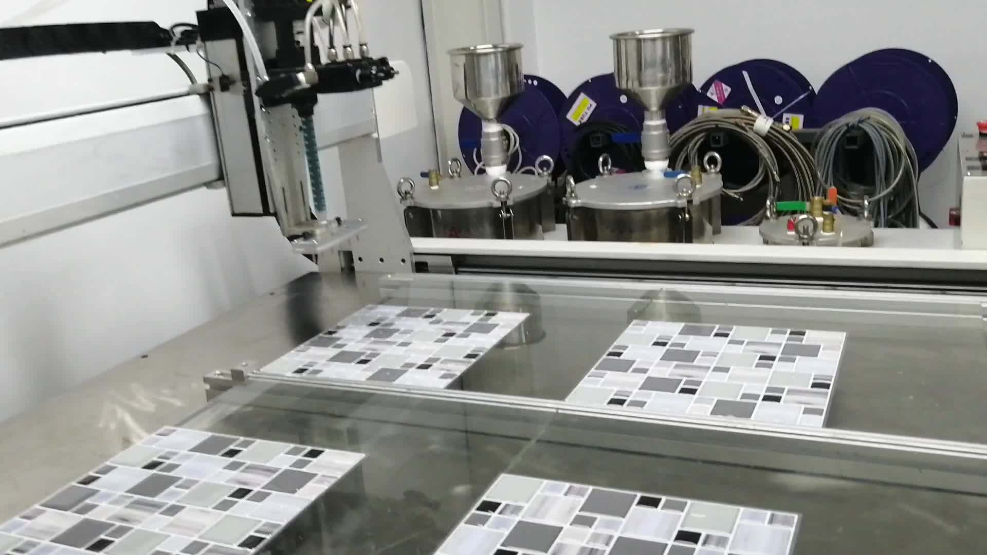 Fully Automatic Polyurethane Resin Glue Dispensing Machine Two