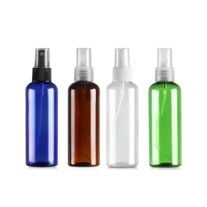 Colorful Pet Spray Bottle 10ml 20ml 30ml 50ml 60ml 80ml 100ml 120ml