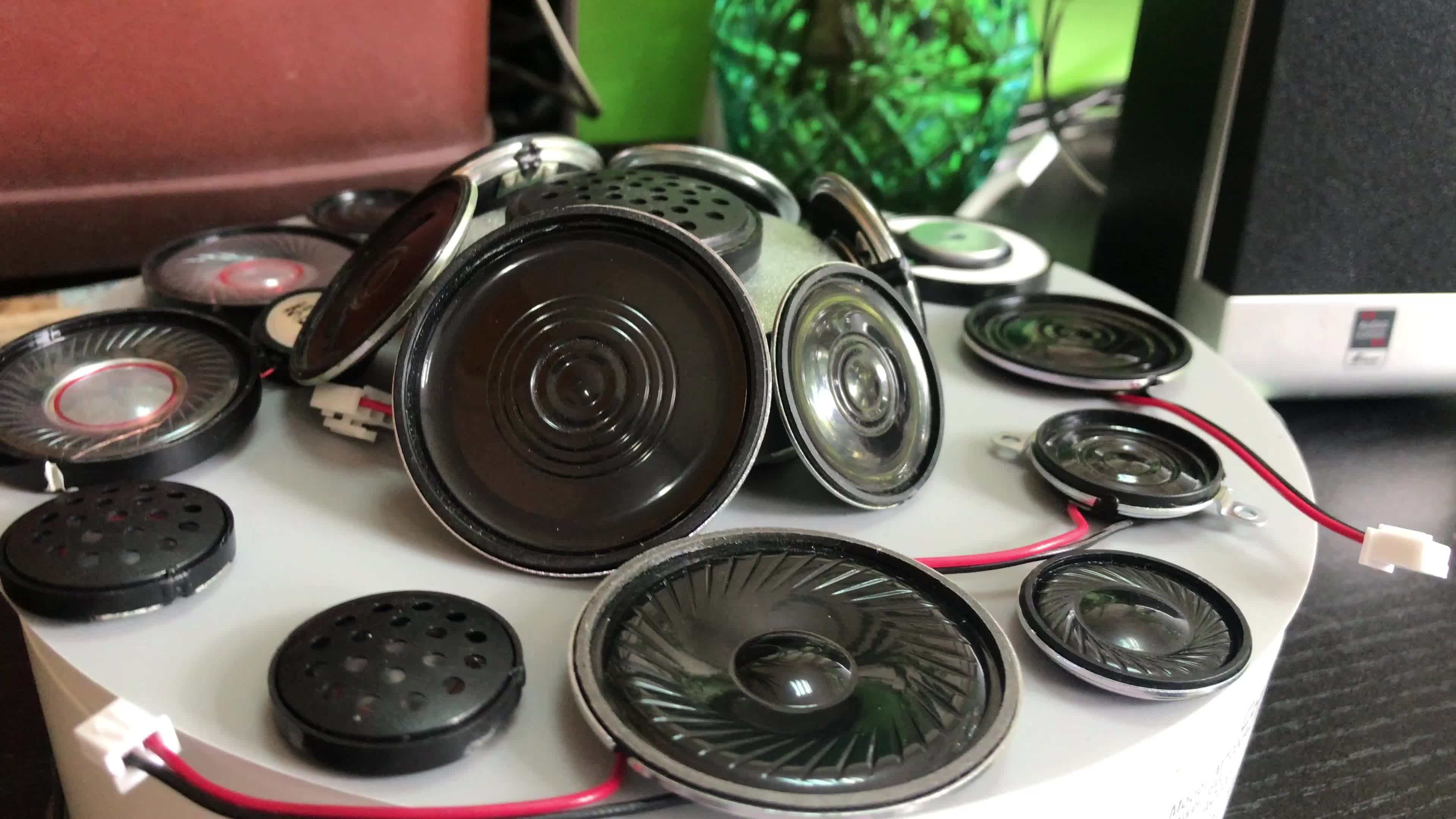 High Impedance 50mm 300ohm 0.1w Mini Headphone Speaker Buy Speaker