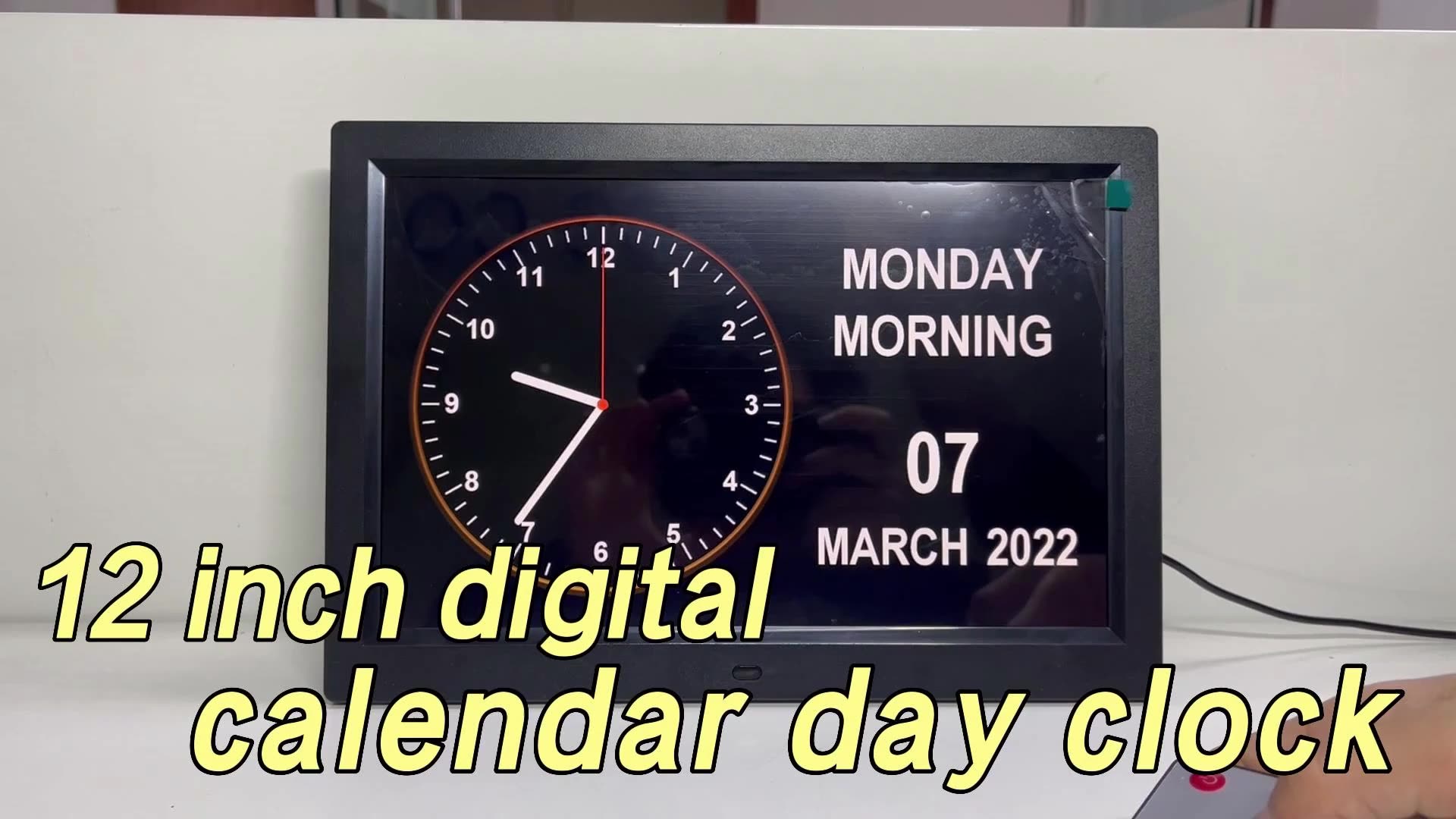 2024 Pros Extra-large Dementia Clock With Medication Reminders,Day,Date ...
