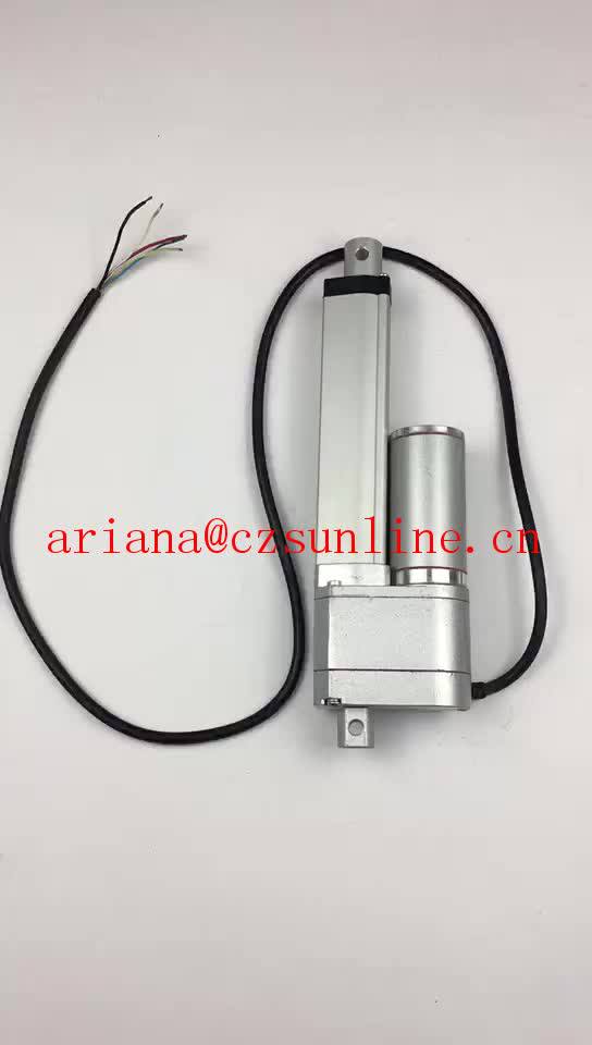 24v Linear Actuator For Electric Automatic Gate Opener Load Force 850n
