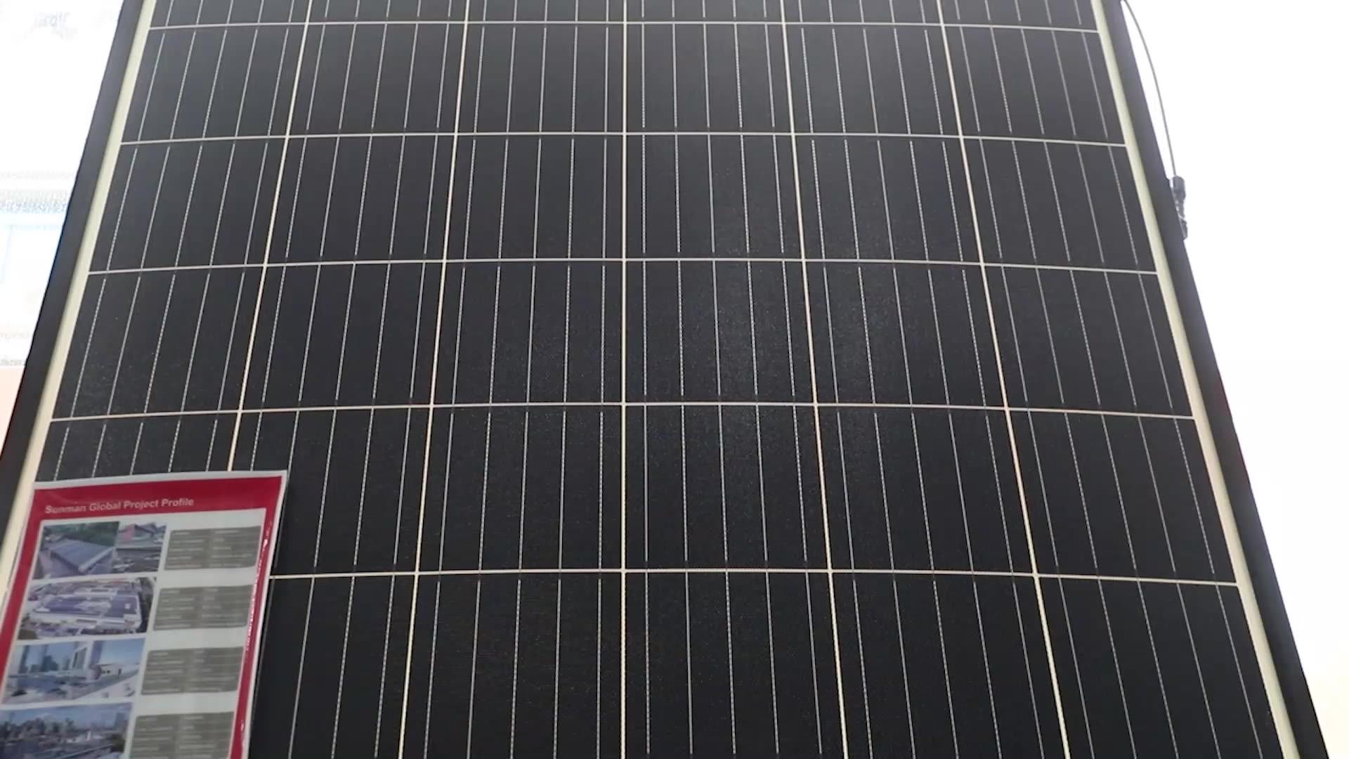 310w Sunman Flexible Solar Panel Chinese Manufacture With Good Discount