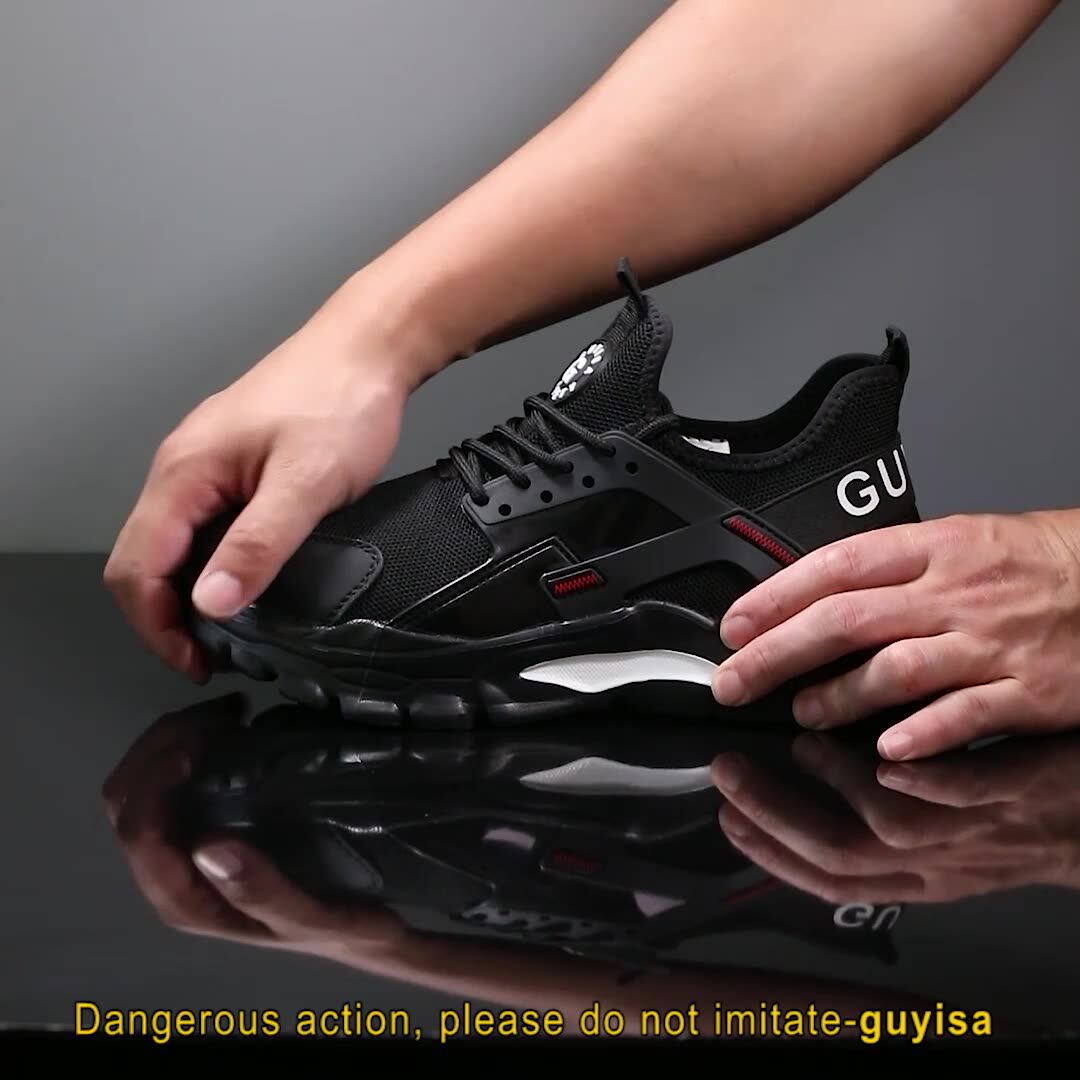 Amazon.com: KINOW Zapatos de trabajo de seguridad con puntera de acero para  hombre : Ropa, Zapatos y Joyería