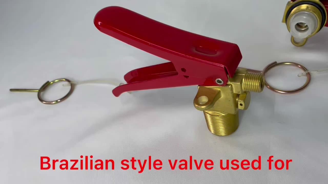 Co2 Fire Extinguisher Valve Pz27 .8 Valve For Co2 Fire Extinguisher 5kg