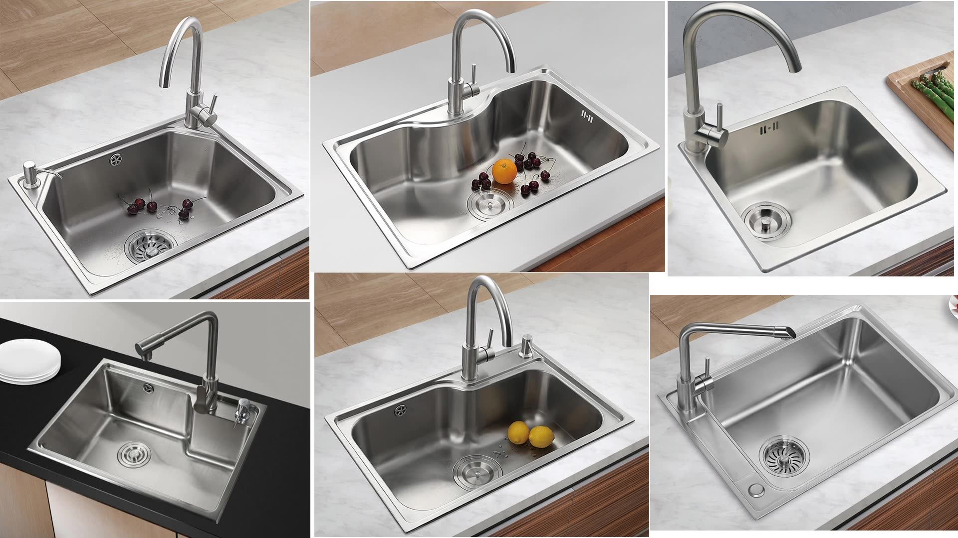 410*410mm Square Shape Stainless Steel Cheap Kitchen Sink Buy Square