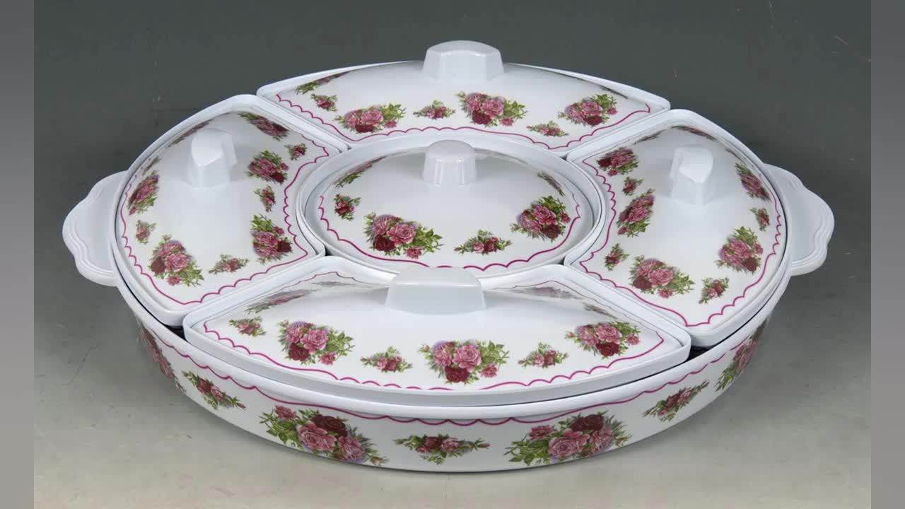 Home Use Melamine Dinner Ware Set 13pcs Melamine Party Set(21.5) Buy