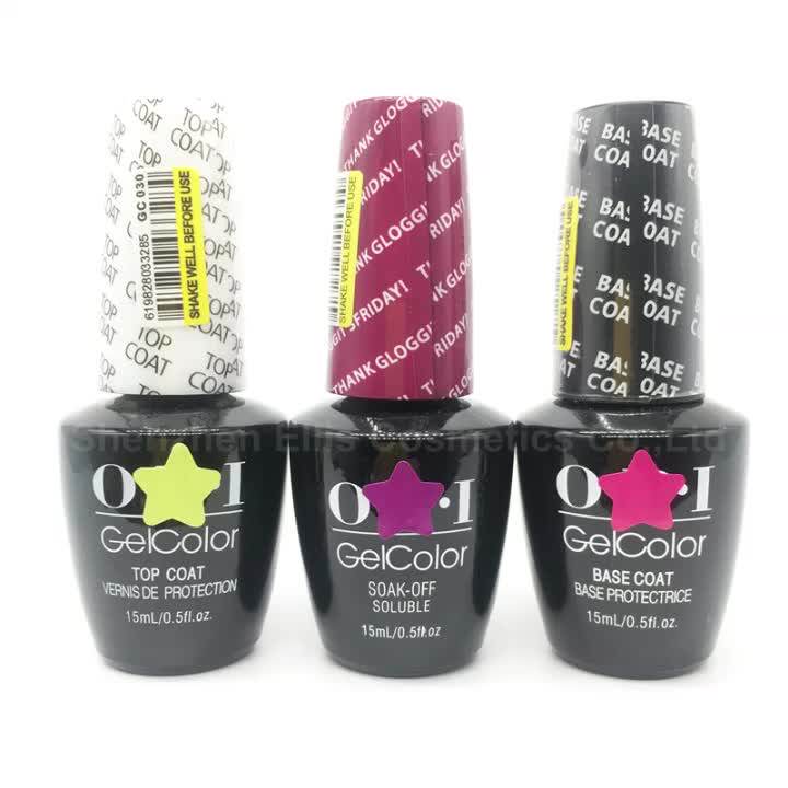 O.p Nail Uv Gel Neon Color Gel Polish Bulk 15ml Soak Off Uv Gel Nail