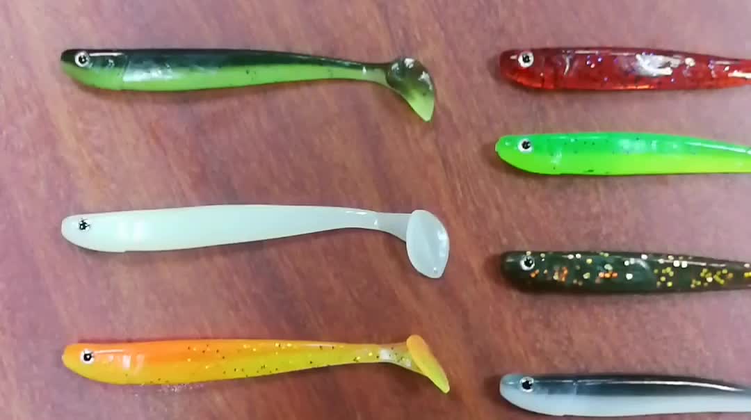 Wholesale Price 7 Colors Fishing Lures Bait 105mm 4.7g Fishing Soft