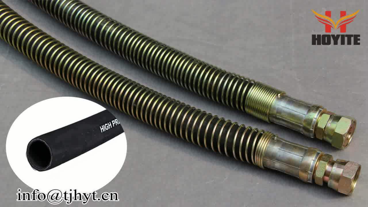 Lowest Price Braid Steel Wire Reinforced Flexible Rubber Hose Pipe