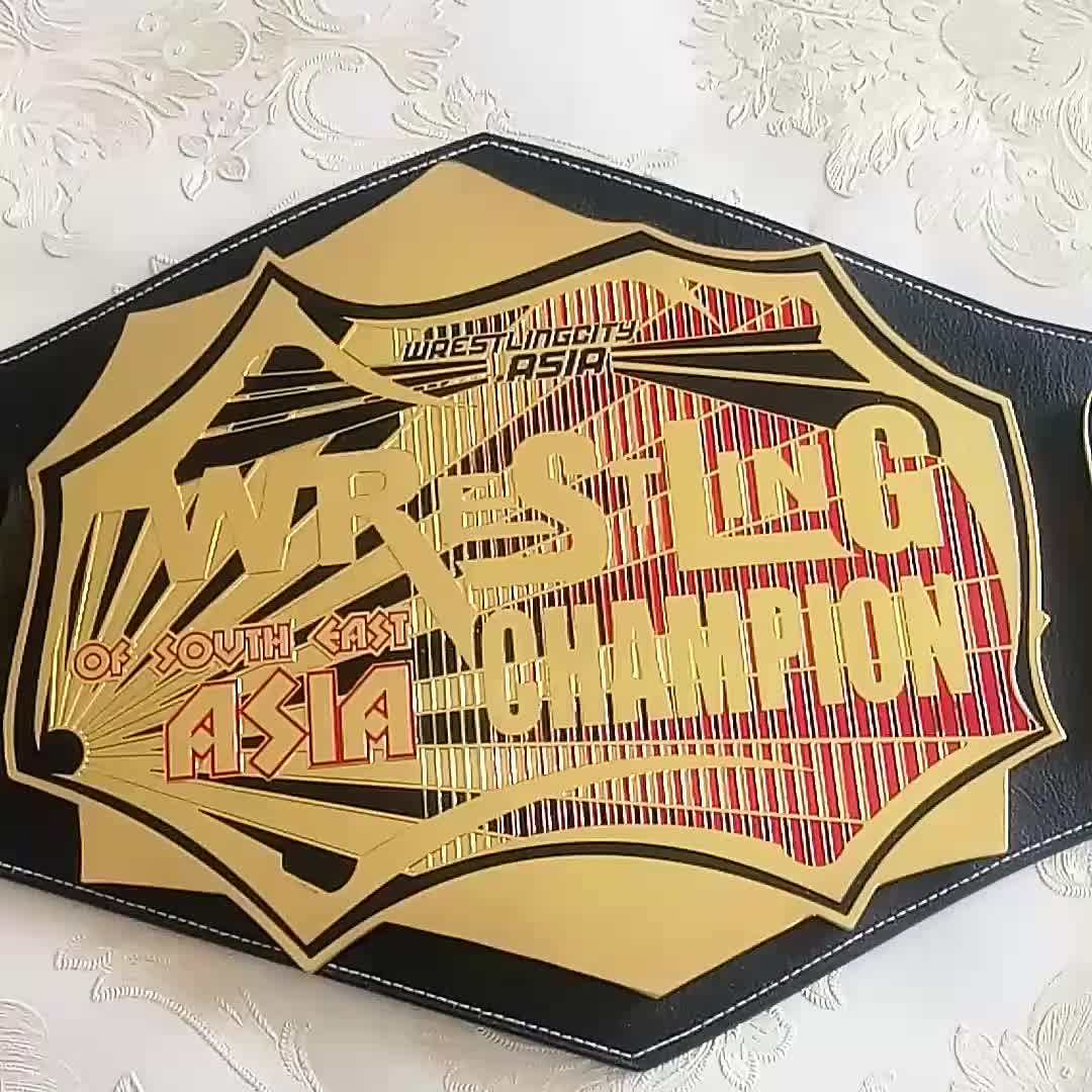 Wholesale Custom 3d Rhinestone Kickboxing Championship Belts For Event