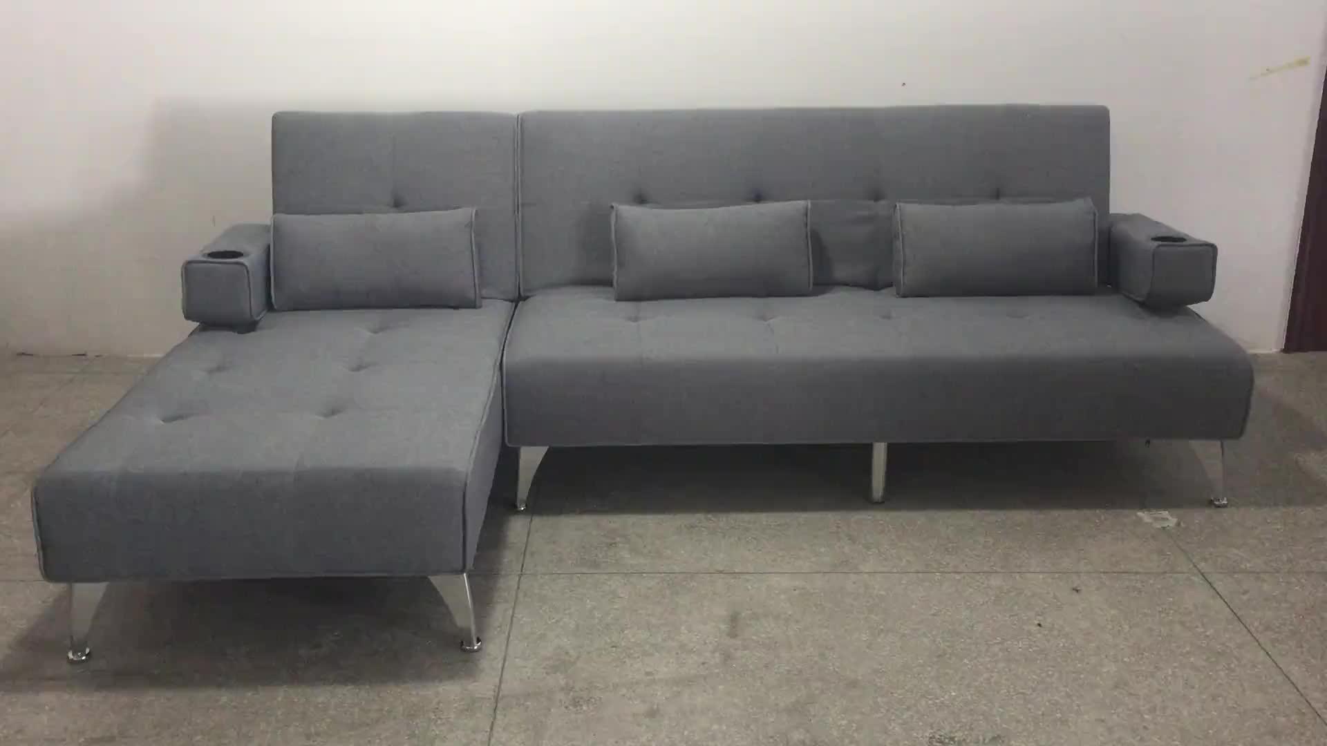 Wholesale Fabric Furniture L Shape Sofa Cum Bed Buy Fabric Furniture