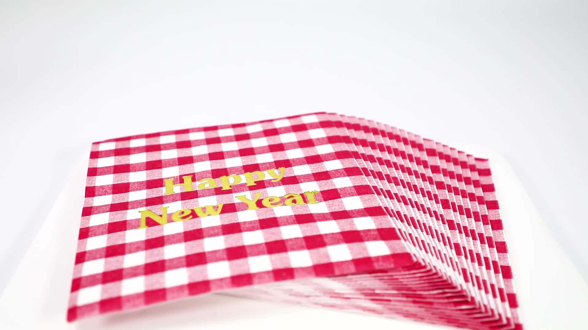 Wholesale High Quality Cocktail Gold Foil Paper Napkins For Dinner Buy Gold Foil Napkin,High