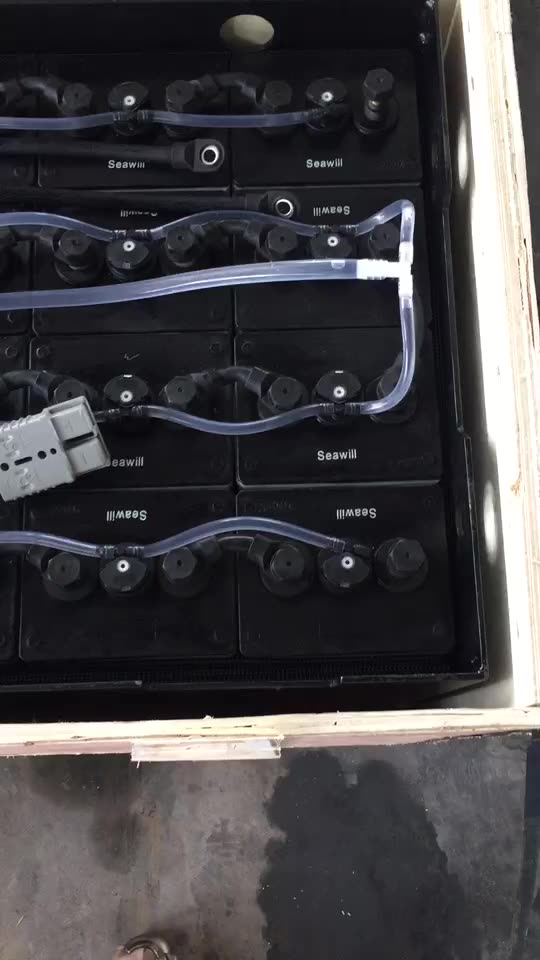 Industrial Forklift Battery 48v 390ah/7vbs390 With Automatic Self