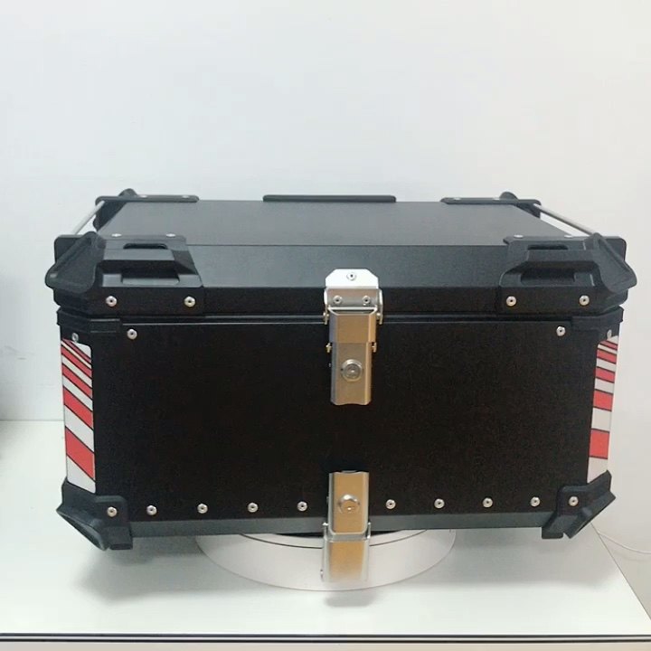 65l Waterproof Motorcycle Tail Box Motorcycle Aluminum Box Motorcycle