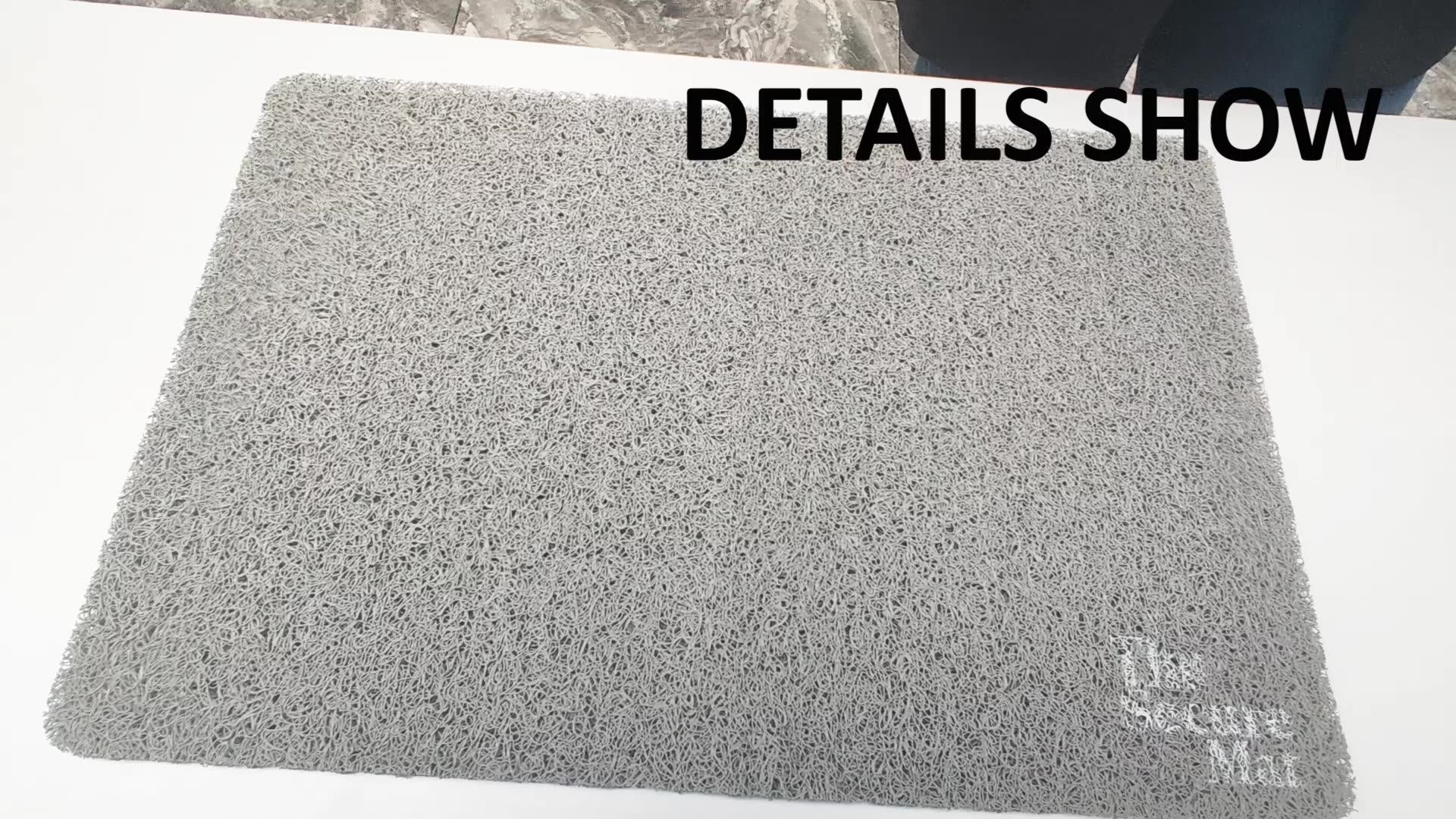 Quick Drying Hydro Wonder Soft Earth Pvc Bath Mat Textured Bathroom