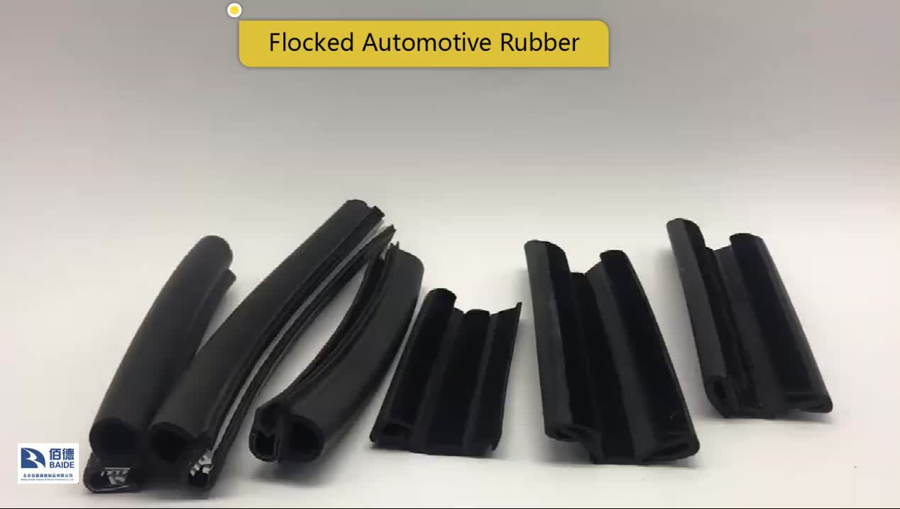 Epdm Elastomer Car Door Rubber Seal Automobile Door Trim Seal