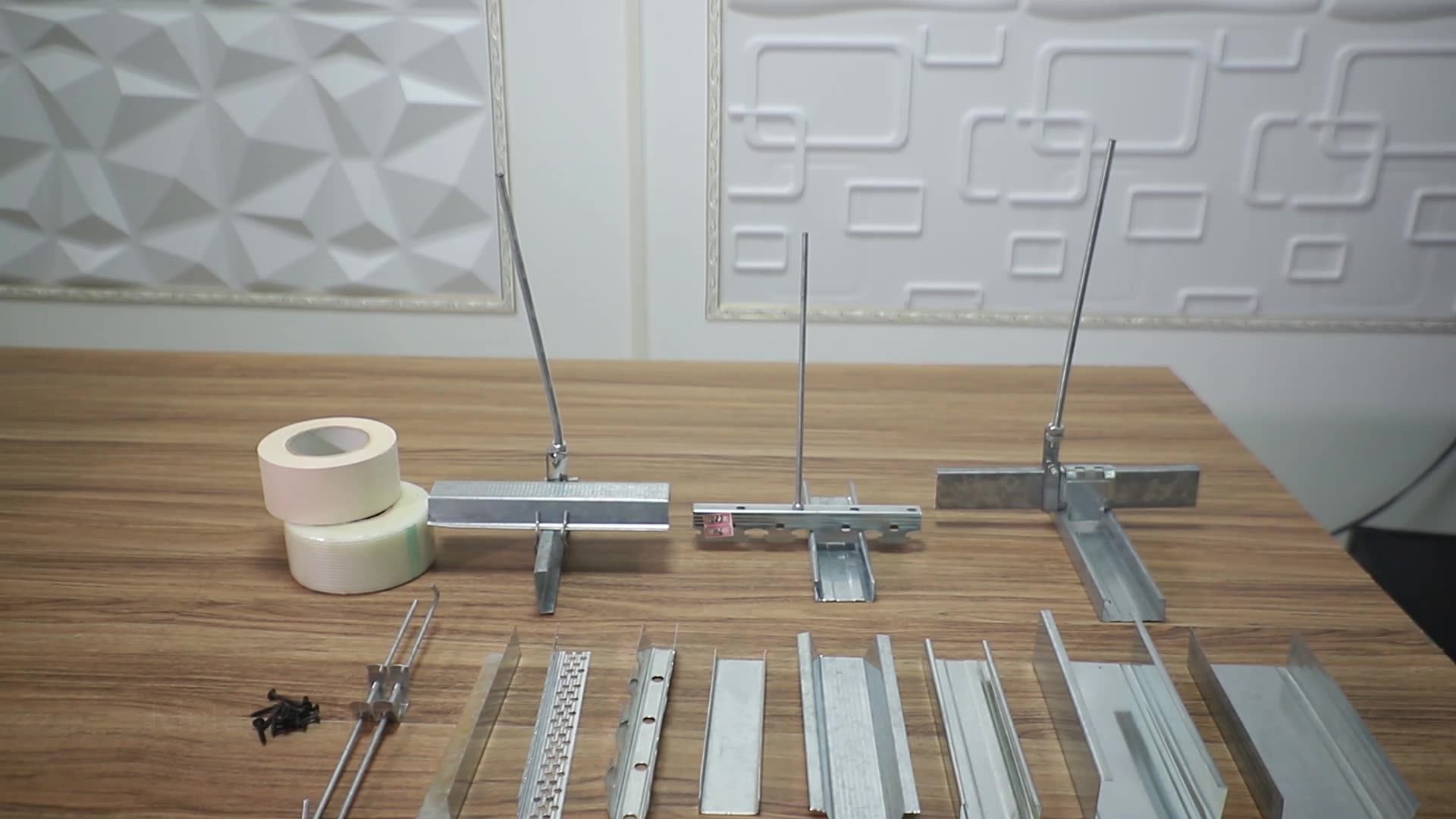 Gypsum Board Accessories 2x4 Metal Building Materials Profiles Steel