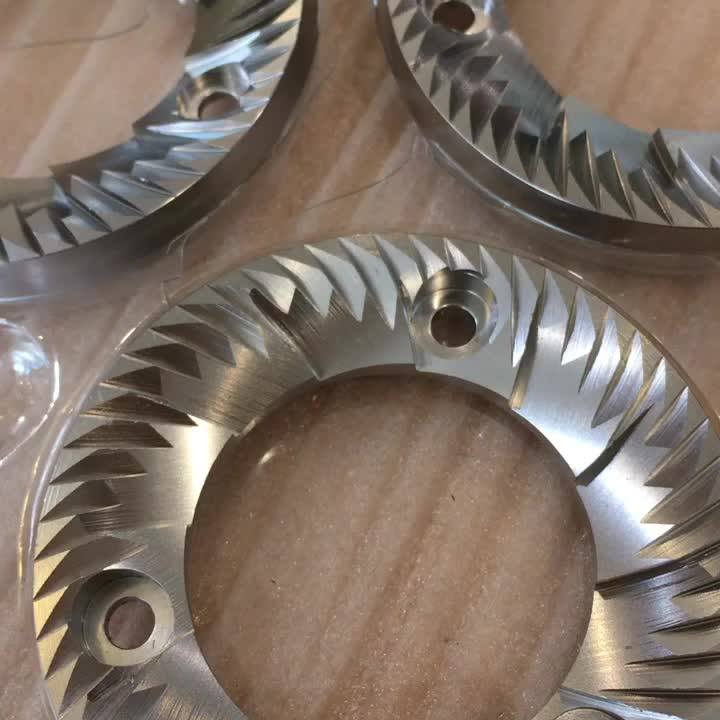 64mm OD stainless steel coffee maker coffee grinder grinding disc flat