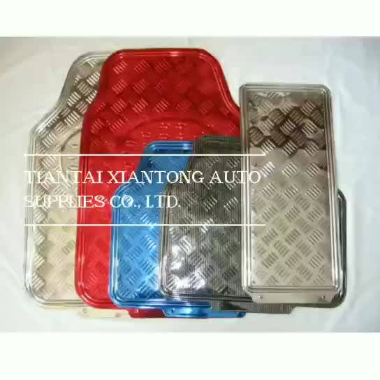 Car Accessories Full Set Position Aluminum Pvc Car Mat Universal Fit Luxury Car Mat Buy
