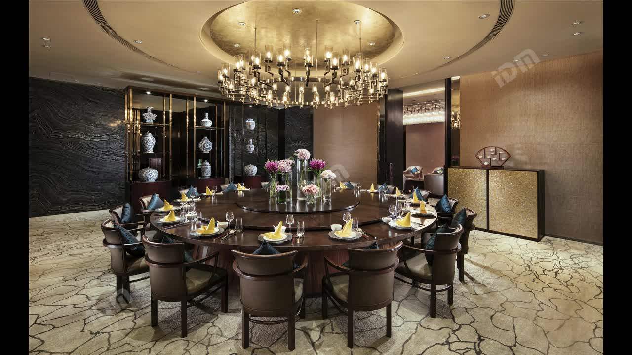 Idmr002 Hotel Restaurant Furniture Set Dining Room Large Round Tables