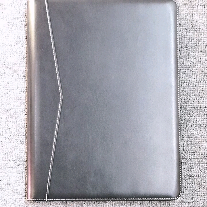 Conference Folder With Notepadleather A4 File Folder Document Holder