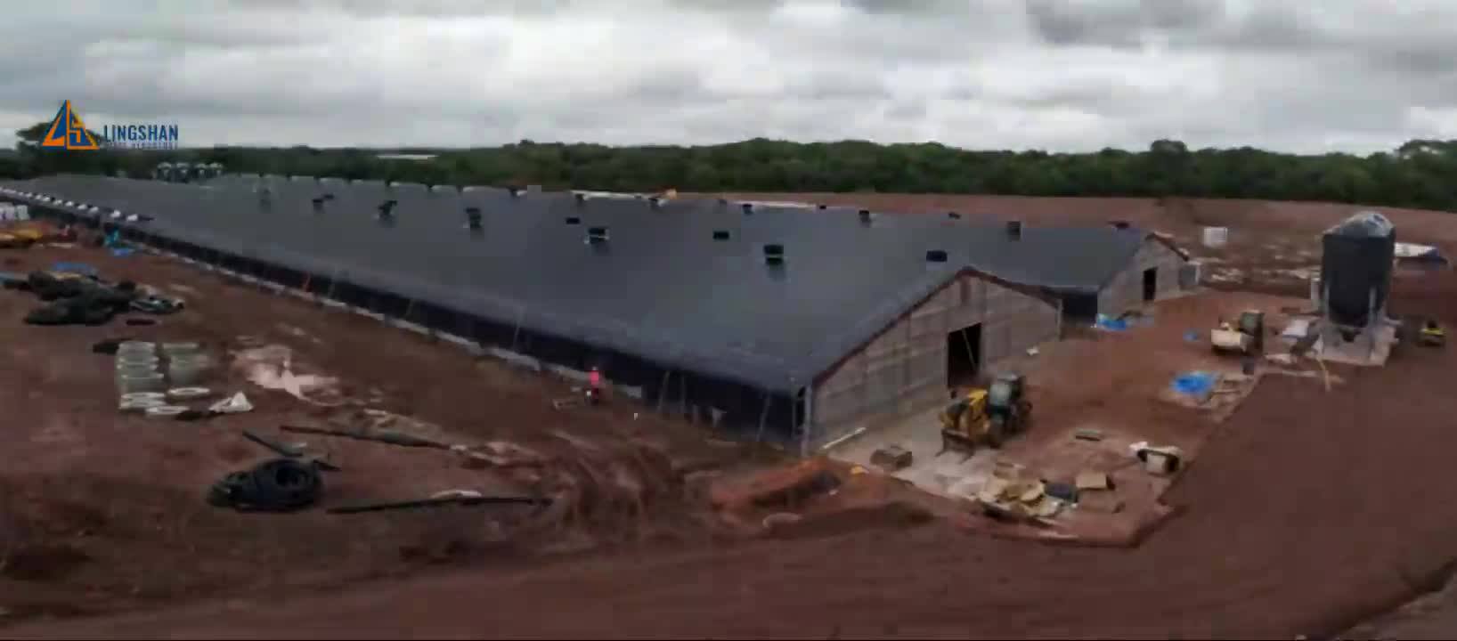 Low Cost Prefab Steel Structure Poultry House Chicken Farm Shed Design For 10000 Chicken Buy