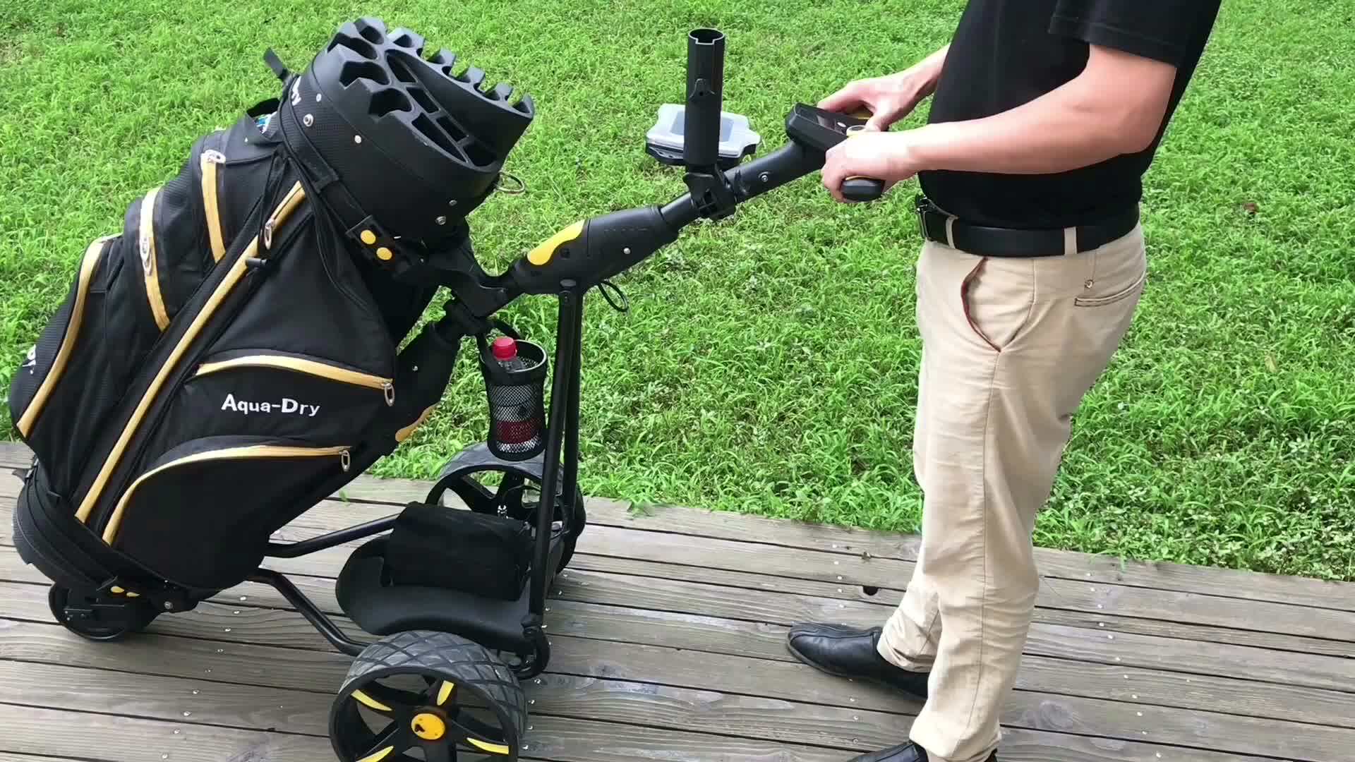 Toppsun — Mini Caddie De Golf Électrique Pliable,Télécommande,En Solde,Avec Siège - Buy Mini