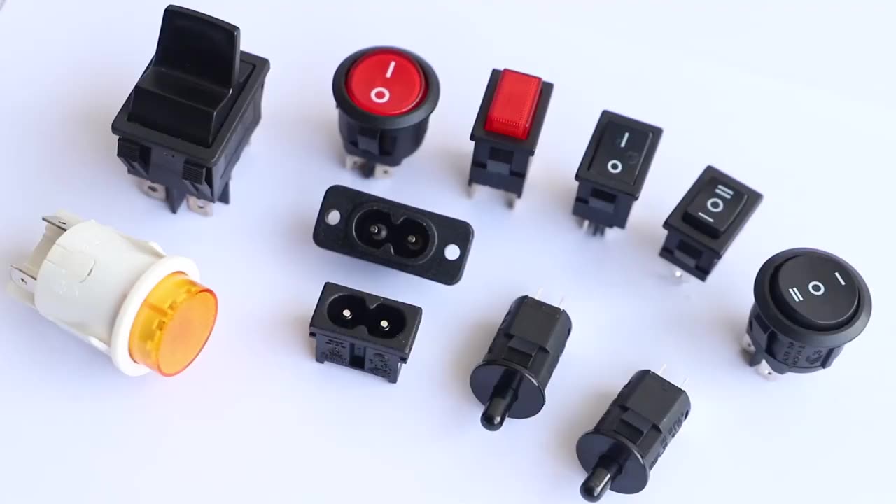 Sajoo Mini Rocker Switch T125 6a 125vac 3a 250vac On Off Black Shell Dpdt 3 Pin Toggle Self Lock