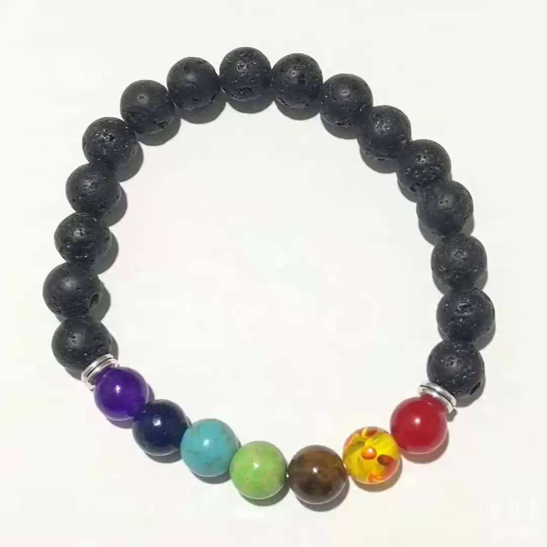 Beaded Bracelet Natural Healing Balance Beads Yoga Valconic Healing