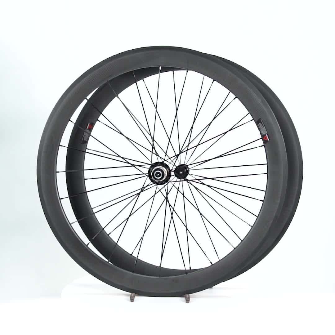 Csc Carbon Bike Wheel Toray T800 25mm Wide U Shape 50mm Clincher Carbon