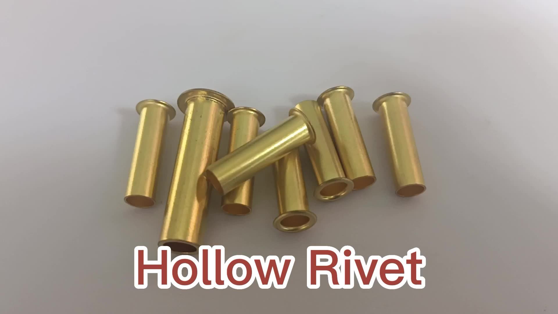 60 Rivets Cuivre Massif Tête Ronde Uxcell - 13mm Long, Tête 3.5mm, Tige 2x12mm