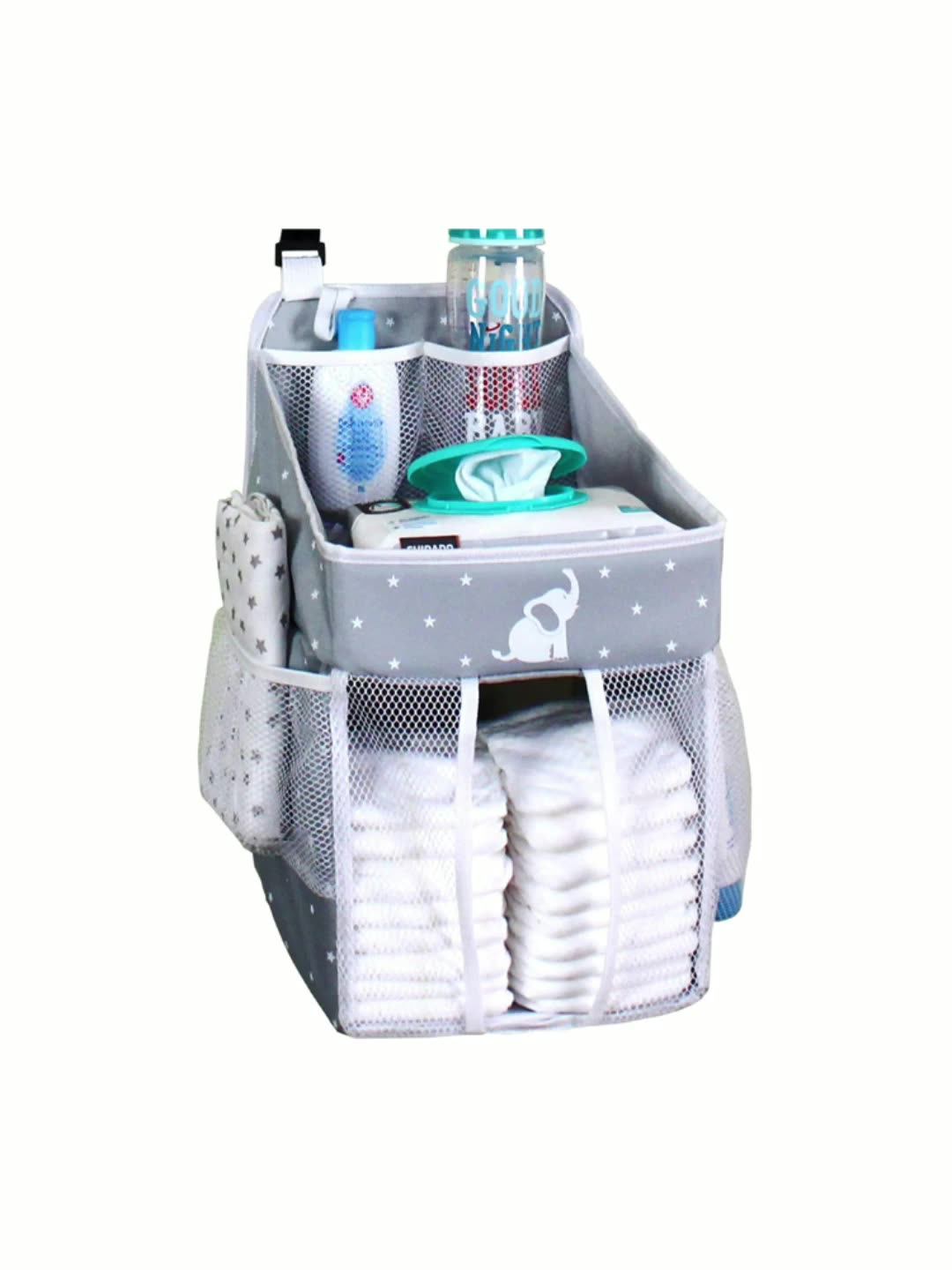 changing table diaper caddy
