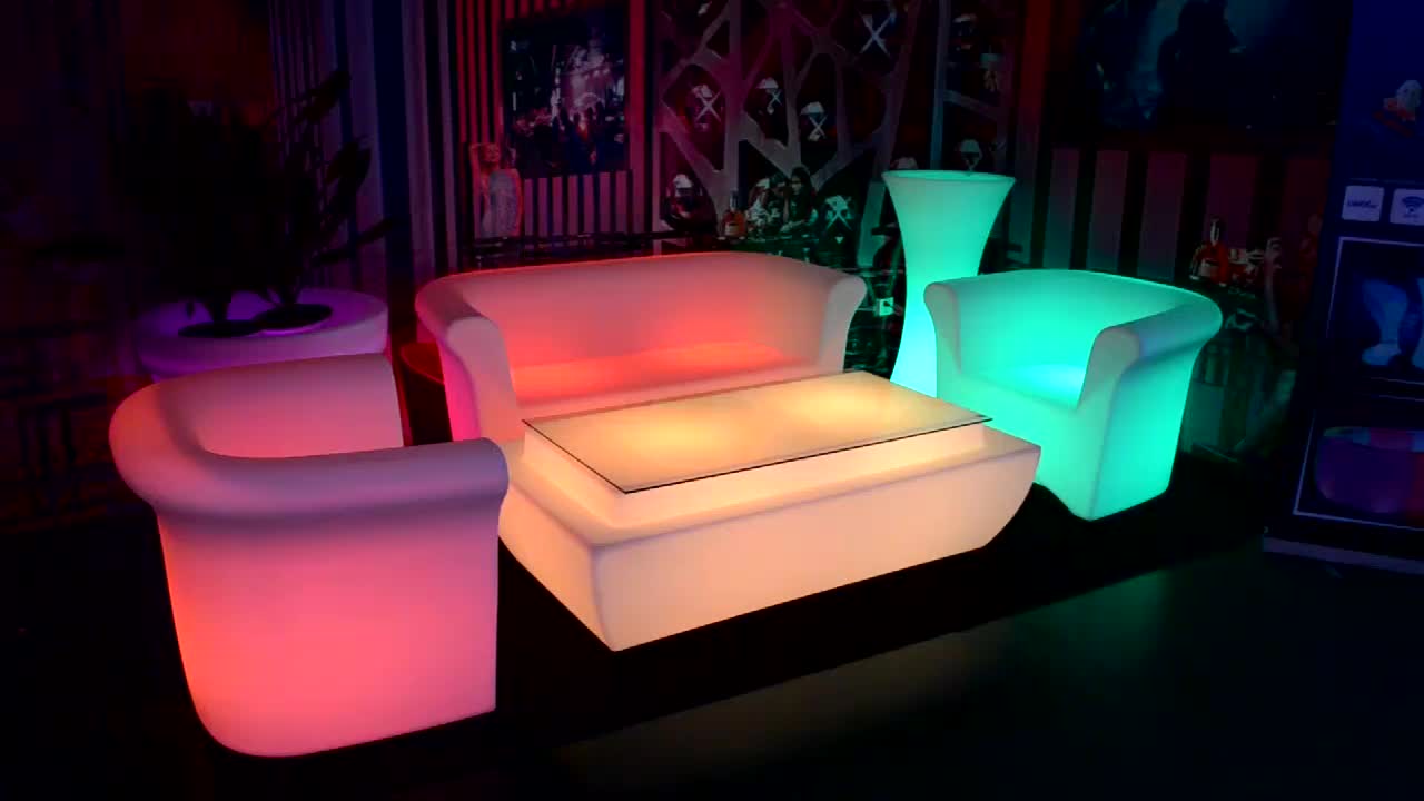 Commercial Used Led Sofa Hookah Lounge Furniture - Buy Hookah Lounge