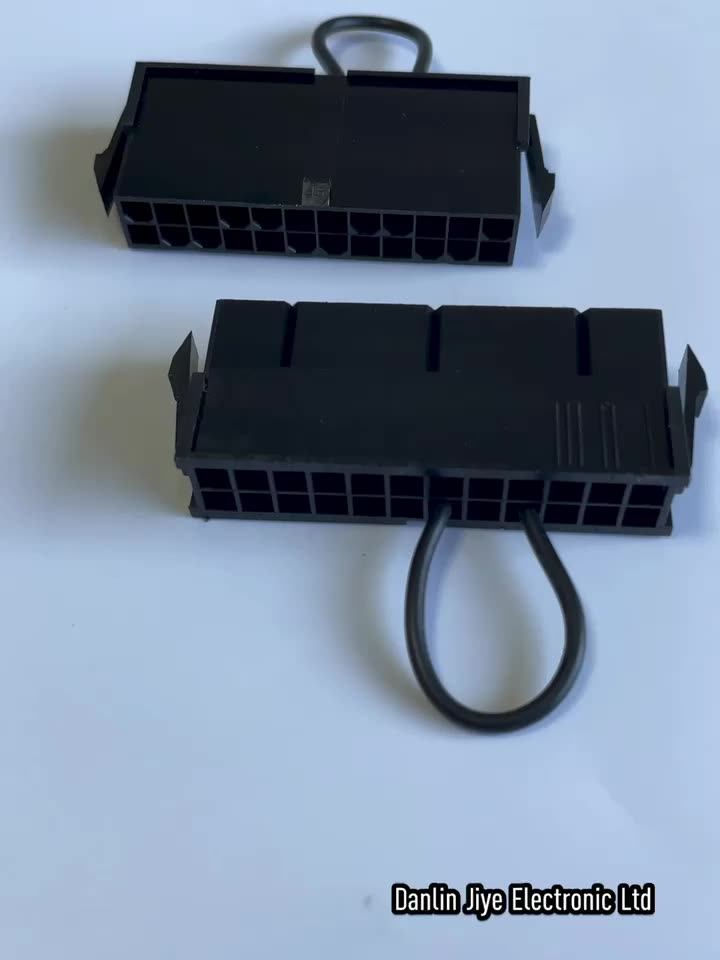 Atx Psu 24pin Power Supply Jumper Starter Jack Adapter 24p Plug 24 Pin