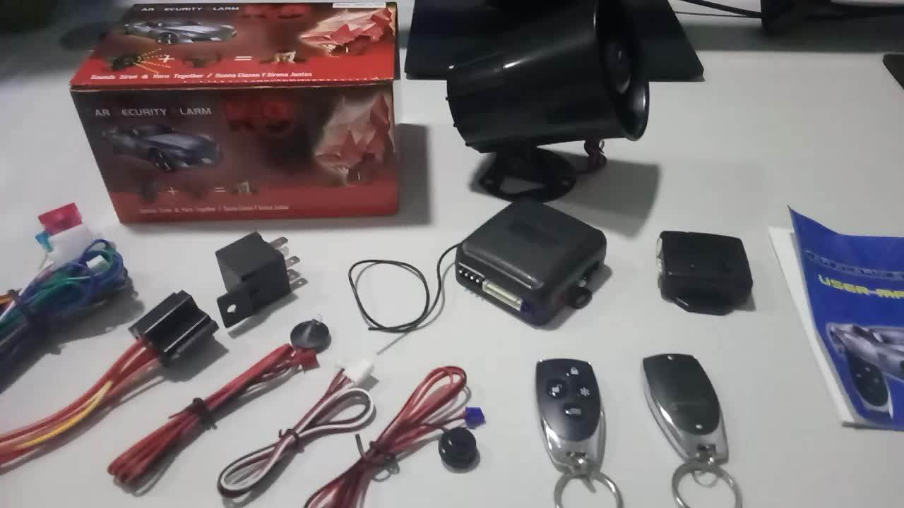 Professional Factory Of Manual One Way Car Alarm System Pandora Car