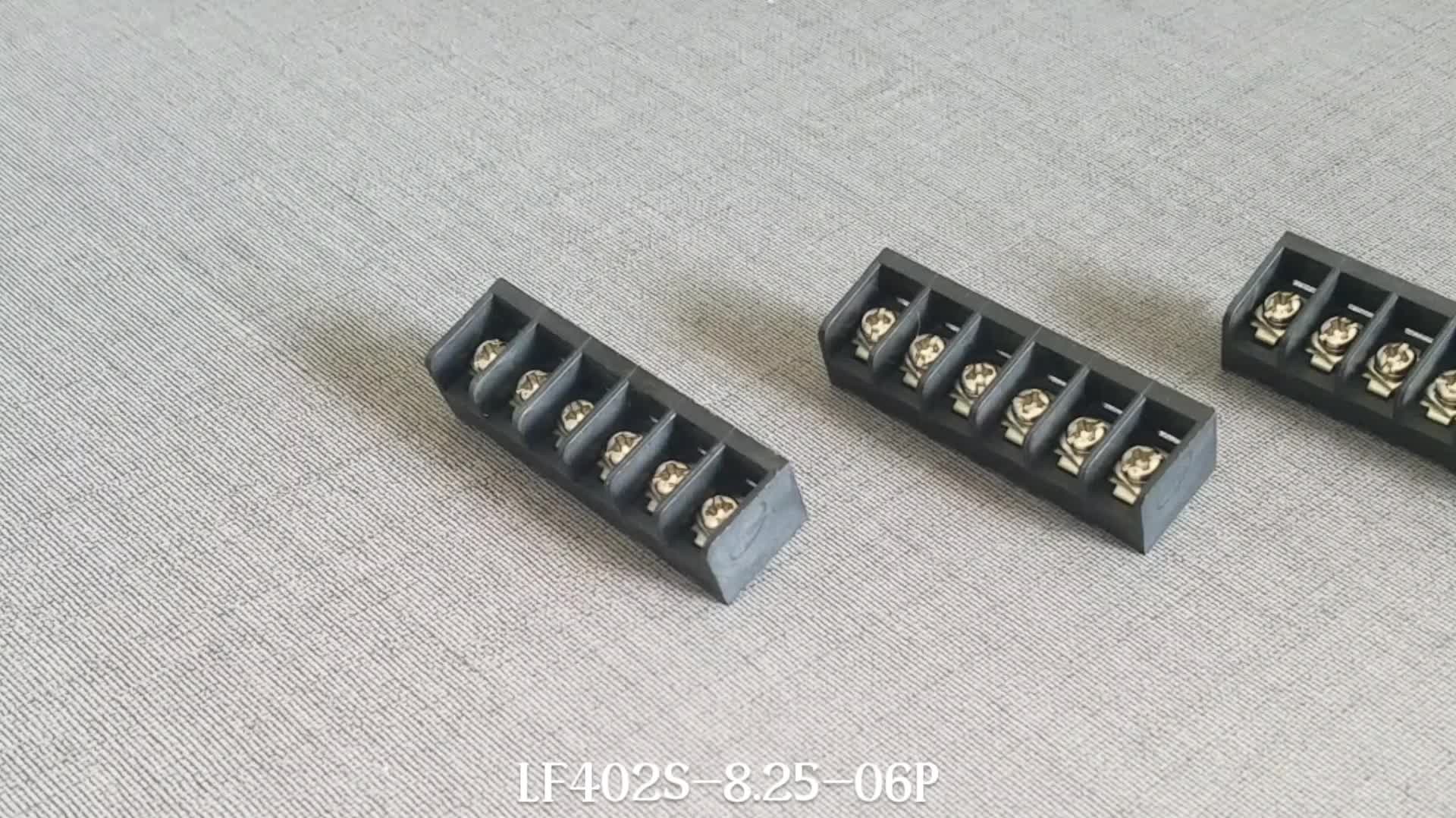 High Quality 5 Pins 8.25mm Plastic Electrical Barrier Terminal Blocks