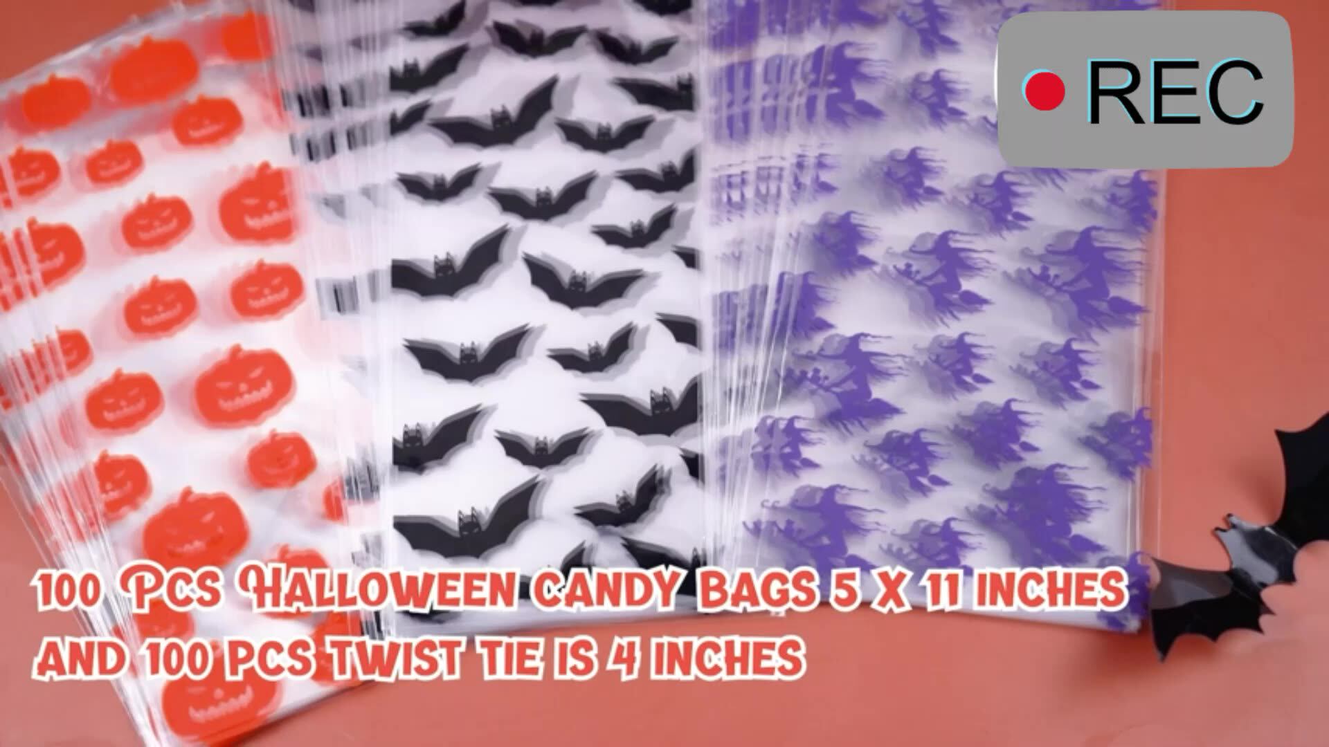 Wholesaler Halloween Candy Bag Cute Packaging Bags Gift Packing Sweets