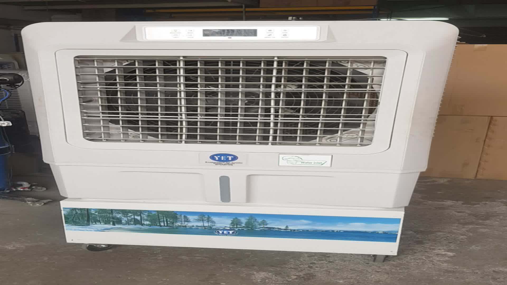 Yet 60l 12000m3h Portable Floor Standing Evaporative Air Cooler With