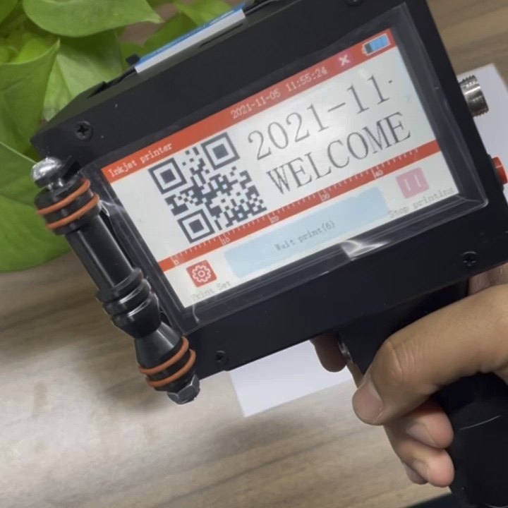 Customized Large Screen Number Plate Coding Printing Machine Tij 254