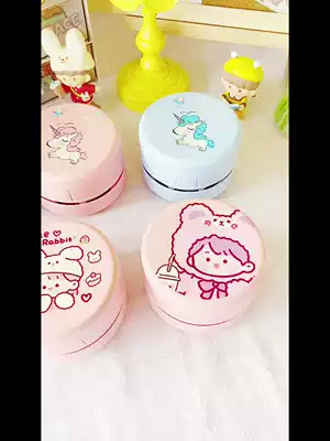 Desktop vacuum cleaner sucks eraser scraps pencil gray cleaning stationery students use children's electric Mini Mini charging